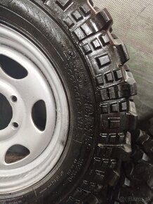 Predám offroad sadu kolies 6x139.7 aj s pneu 235/70 R15 T3 - 4