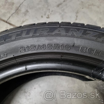 Letné pneumatiky 215/45 R16 BRIDGESTONE DOT1720 - 4