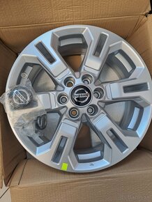 Nové Originál alu kola Nissan Navara r17 6x114,3 - 4