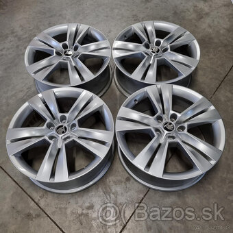 Hliníkové Škoda Karoq disky 5x112 R18 ET45 - 4