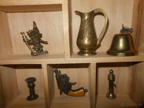 Mosadzné miniatúry v domčeku - 4