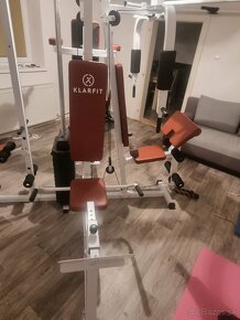 Kompletná veža Klarstein 9000 s legpressom - 4