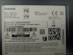 Samsung UE50CU7172U základná doska - 4