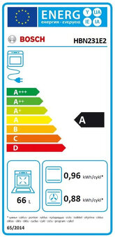 Elektrická vstavaná rúra BOSCH HBN231E2 - 4