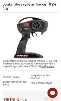 Traxxas TQ ovladač aj s prijimačom - 4