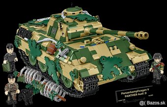 Stavebnica COBI Panzer V Panther Ausf. D - LIMITED EDITION - 4