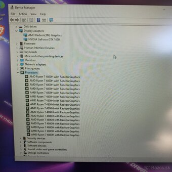 Herný Asus ROG Strix, 8 jadro ryzen 7 4800H, GTX 1650, 16GB - 4