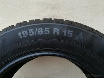 Zimné pneumatiky 195/65 R15 91T Continental, 4ks - 4