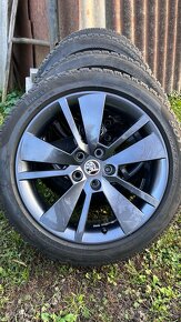 ❄️zimná sada 5x112 r18 originál superb 3 Passat b8 - 4