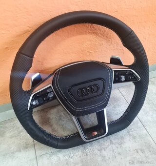 AUDI VOLANT - SPORTOVY S LOGOM S + AIRBAG + RS PADLA - 4