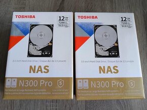 NOVÁ Toshiba 6/ 8/ 12/ 14/ 16/ 18TB N300 Pro - NAS CMR - 4