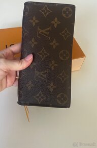 Louis vuitton dlhá peňaženka originál s krabicou - 4