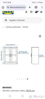 BRIMNES IKEA komoda - 4