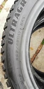 Pneumatiky zimné - GOODYEAR + HROTY 225/45/R17 - 4