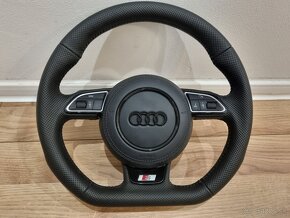 AUDI RS PERFOROVANY ZREZANY VOLANT MULTIFUNKCNY - 4