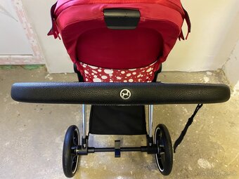 Športový kočík Cybex Priam Chrome Black - Petticoat Red - 4