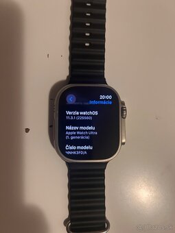 Predám Vymením - Apple Watch Ultra 1 - 100% - 4