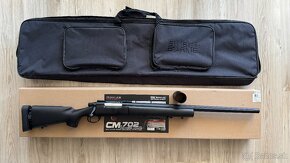 Airsoft sniper CYMA M24 CM.702A(čierna) + puzdro + puskohlad - 4