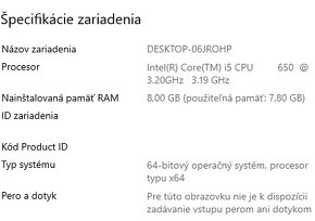 Počítač DELL OPTIPLEX 980 + káble - 4