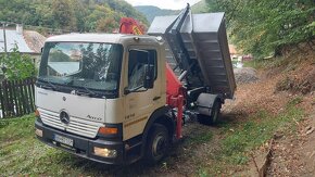 Predám Mercedes Atego 1218 hakovy nosič s hydravlickou rukou - 4