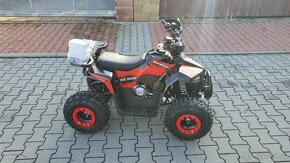 Dětská čtyřtaktní čtyřkolka ATV MudHawk 110ccm 7kola černá - 4