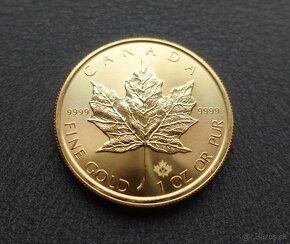 Investičné zlato - Zlatá minca Canadian Maple Leaf 1 oz 2020 - 4