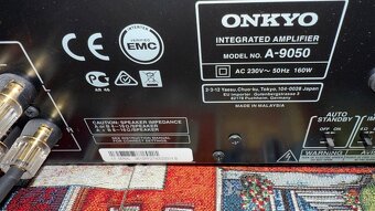 Predám Onkyo zosilňovač A-9050 / CD inter.prehrávač C-N7050 - 4