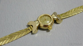 Zlaté dámske hodinky Geneva - 4