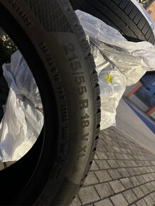 215/55R18 99V zimna sada continental winter contact TS850 - 4