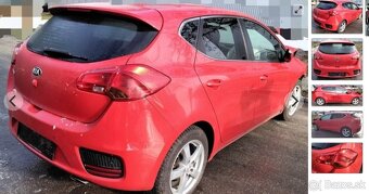 Kia Ceed 1.4 2017 predám  MOTOR G4LC,  PREVODOVKA MANUÁL,  D - 4