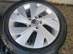 Alu sada=5x112=orig.VOLKSWAGEN GOLF=s pneu=205/50 R17 - 4