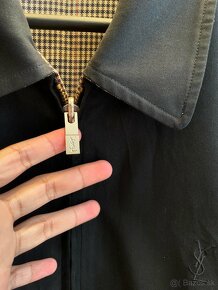 Yves Saint Laurent (YSL) reversible harrington kabát - 4