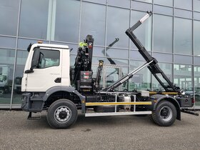 MAN 4x4 TGM 18.290 NOSIČ KONTEJNERU + RUKA HIAB - 4