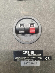 Surround + Central reproduktory Kenwood CRS-15 - 4