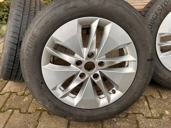 bridgestone turanza eco 205/60r16 92V +škoda alasia originál - 4