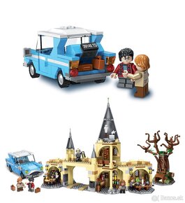 Harry Potter stavebnice 4 + figúrky - typ lego - 4