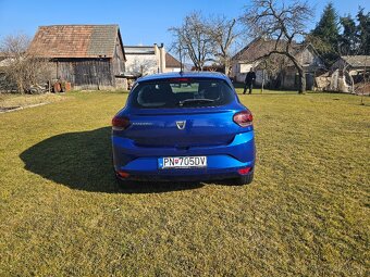 Predám Dacia Sandero 2022 benzín/LPG 146 000km - 4