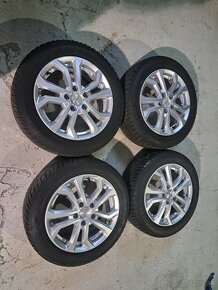 Predam Original elektrony Skoda 5x112 R16 a zimne pneu - 4