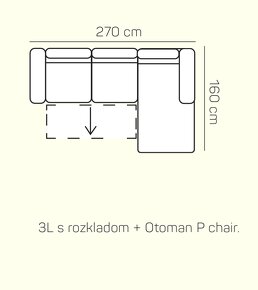 Sedačka Phase - 4