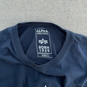 ‼️ Alpha Industries tričko - veľ. S ‼️ - 4