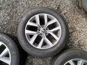 71.Sada originální kola KIA zimní pneu 225/60 r17 5x114,3 - 4