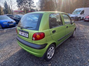 Daewoo Matiz 0.8i 93 tis km 2x el.okna nové ČR servo - 4