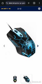 Klávesnica Genius GX Gaming Scorpion K215, CZ/SK - 4