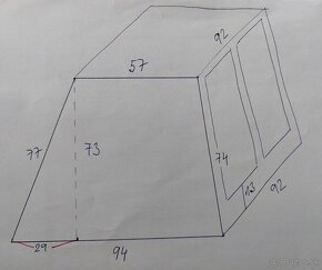 Robustná kovová klietka pre psa/psov do auta - dvojbox - 4