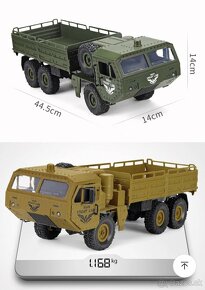 RC Military Truck 1/16 6WD 2,4G - 4