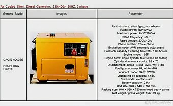 Elektrocentrala Generator Diesel 10kVA - 4