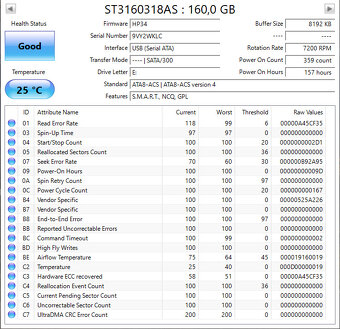 5ks 3,5'' 160GB Seagate SATA 7200rpm - skoro NOVÉ - 4