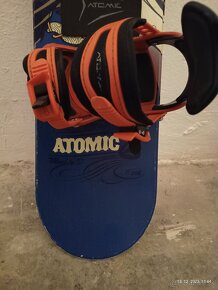 108 cm detsky snowboard ATOMIC s vazanim Atomic - 4