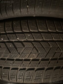 4 ks ZIMA 285/45 R20 112V PIRELLI dezén cca 5-5,5 mm rok2021 - 4