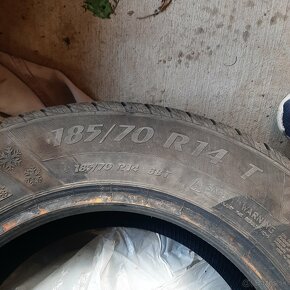 Predám Pneumatiky Matador MP54 Sibir Snow 185/70 R14 88T - 4